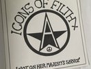 Icons Of Filth 7” Ep. Not On Her Majesties Service