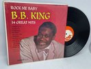 B. B. King Rock Me Baby Early Kent Reissue Vinyl LP Shrink Funk Soul Blues NM