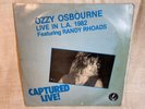 Ozzy Osbourne Live In LA 1982 Featuring Randy Rhoads Vinyl LP Record Warped Disc