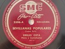 Emilio Osta Lot 3X SMC Pro-Arte 2505 2506 Coda 10002 Latin 78 RPM HEAR READ