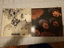 2 Vintage MONO LPs RUBBER SOUL and REVOLVER Beatles  Album RARE Records