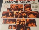 THE BEATLES SECOND ALBUM (1978) PURPLE LABEL REISSUE VINYL SHRINK ON COVER