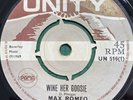 MAX ROMEO Wine Her Goosie KING CANNON Fire Ball UNITY UN516 1969 Pama