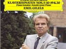 BEETHOVEN Piano Sonatas Op.10\1 49\1 & 2 14\2 GILELS DGG 419172 LP NM 1982-1985