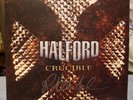 Halford Crucible Black Ice With Orchid Splatter 2 LP Autographed By Rob Halford