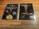 VAN HALEN II (pair) both   1979 era mirror foil total 70s vibe poster 16