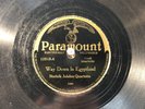 Prewar Gospel 78 Norfolk Jubilee Quartette Paramount 12818 Way Down In Egyptland