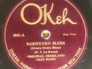 Original Dixieland Jazz Band Barnyard Blues Tiger Rag OKEH # 4841 Livery Stable