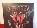 SIGNED HELLYEAH AUTOGRAPHED BLOOD FOR BLOOD LP  VG CONDITION RARE