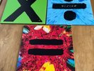Ed Sheeran x 3 Vinyl LPs New & Mint X = Divide (Multiply Equals Divide)