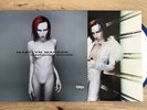 Marilyn Manson Mechanical Animals LP Record 1998 1st Press Blue White Vinyl EX+