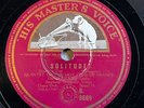 DJANGO REINHARDT & QHCF ’SOLITUDE’ LAMINATED AUSTRALIAN HMV, GREAT SOUND