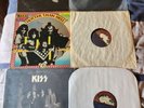 THE FIRST ERA OF KISS-KISS, HOTTER THAN HELL, DRESSED TO KILL.  Used Vinyl Lps.