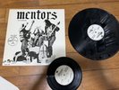 MENTORS -get up and die RARE 1ST PRESS LP 1987 +7''