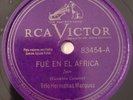Trio Hermanas Marquez Fue En El Africa RCA Victor Latin 78 RPM HEAR