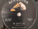 Banda Sinaloense De El Recodo Mi Gusti Es RCA Victor Latin 78 RPM HEAR