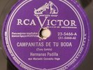 Hermanas Padilla Campanitas De Tu Boda Que Vaya Muy RCA Victor Latin 78 RPM HEAR