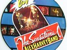 SENSATIONAL ALEX HARVEY BAND 'Live' 1980's UK reissue picture-disc vinyl LP