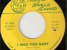 The Mandells / I Miss You Baby / Think Back US Trans World Sound Records 222821F