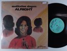 MEDITATION SINGERS Alright JEWEL LP VG+ gospel funk HEAR b