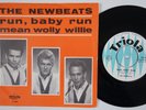 NEWBEATS Run Baby Run RARE Denmark 45 POUNDING mod northern soul garage LISTEN