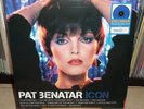 PAT BENATAR ICON BLUE LP LOVE IS A BATTLEFIELD HIT ME WITH YOUR BEST SHOT HEART