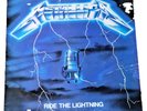 Vintage Metallica Ride the Lightning vinyl LP Australian 1989 release Polygram