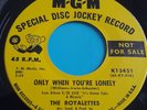 The Royalettes  *  Only When You're Lonely  *  M G M  DEMO  *  60's Soul  *