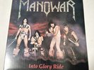 MANOWAR - Into Glory Ride LP, 1983 + Lyric inner. Rare Heavy Metal, Rock