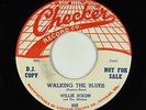 Blues 45 - Willie Dixon - Walking The Blues - Checker - VG+