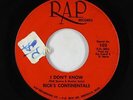 Garage 45 - Rick's Continentals - I Don't Know - Rap