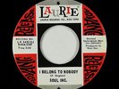 Garage 45 - Soul Inc. - I Belong To Nobody - Laurie - VG++