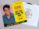 Elvis Presley Promo Ain’t That Loving You Baby /Ask Me RARE LABEL 1st Pic SLEEVE