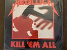 METALLICA KILL EM ALL SEALED LP KOREAN PRESS RARE IRON MAIDEN SLAYER ANTHRAX