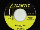 Blues R&B Rocker 45 - Hal Paige & his Blues Boys - Big Foot May - Atlantic VG++
