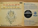 SXL 2297 WB ED1 - BRAHMS QUINTET IN B MINOR - VIENNA OCTET MEMBERS - EX