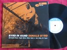 DONALD BYRD LP BYRD IN HAND 1985 BLUE NOTE Japan Toshiba-EMI reissue NM