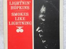 LIGHTNIN HOPKINS-SMOKES LIKE LIGHTNIN-BLUESVILLE BV 1070 (1963) MONO, RARE BLUES