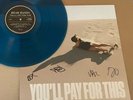 Bear Hands “You'll Pay For This” Blue vinyl LP NEWAutographed by the band