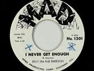 R&B Rocker 45 - Billy (The Kid) Emerson - I Never Get Enough - Mad - VG++