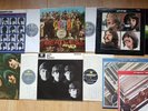 BEATLES Sgt. Pepper STEREO Rubber Soul LET IT BE Red & Blue AHDN With The x 7