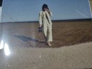 DECLAN MCKENNA WHAT HAPPENED TO THE BEACH? SAND-FILLED SLEEVE BLUE & WHITE VINYL