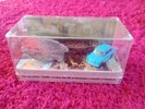 U2 Achtung Baby Berlin Wall Fragment & Mini Trabant Promo Memorabilia Display