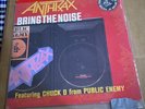 ANTHRAX Bring The Noise 10” Picture Disc USED HIP HOP THRASH MEGAFORCE METAL