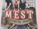 LE 200-Mest - Destination Unknown WHITE BLUE AND BLACK SPLATTER