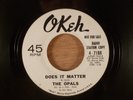 The Opals  Does It Matter/Tender Lover  Promo RARE  Northern Soul 1964 OKeh