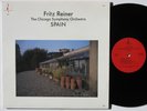 FRITZ REINER, CHICAGO SYMPHONY ORCHESTRA Spain LP Chesky audiophile NM Vinyl