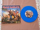 Iron Maiden The Trooper 45 Tours Réédition 2005 Vinyl Bleu Edition limitée Rare