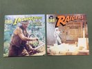 Indiana Jones Raiders of the Lost Ark Book and Record pair VGC