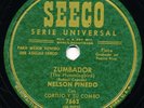NELSON PINEDO Zumbador / Lola La Coquetera  LATIN 78 RPM Plena HEAR